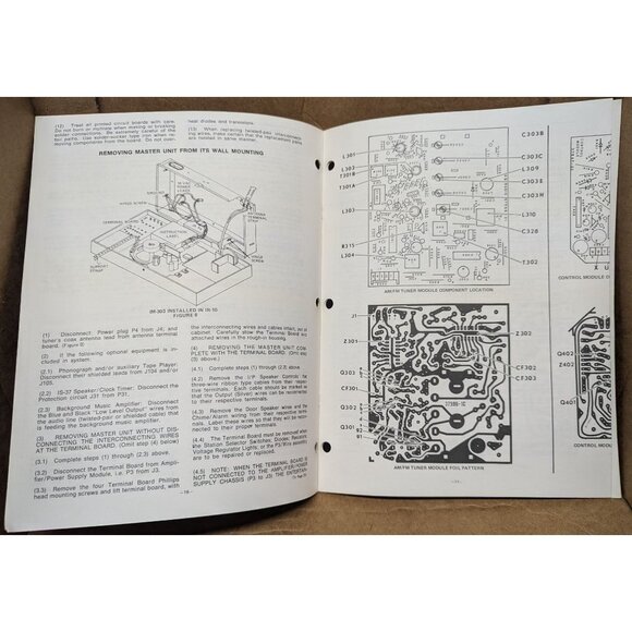 NUTONE SERVICE MANUAL BUILT-IN CENTRALIZED RADIO/INTERCOM SYSTEM MODEL IM-303 - Picture 4 of 13